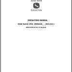 John Deere 644K Hybrid Loader 4WD Operator Manual OMT276750