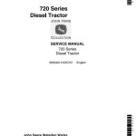 John Deere 720 Series Tractor Service Manual SM2020
