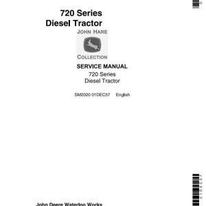 John Deere 720 Series Tractor Service Manual SM2020