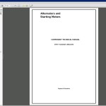 John Deere Alternators Starting Motors Component Technical Manual CTM77