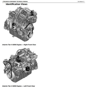 John Deere PowerTech 6090 Diesel Engine Component Technical Manual CTM104819
