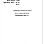 John Deere PowerTech 6105 10.5L 6125 12.5L Diesel Engine Component Technical Manual CTM188