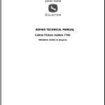 John Deere 7760 Cotton Picker Repair Technical Manual TM100019