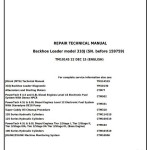 John Deere 310J Backhoe Loader Repair Technical Manual TM10145