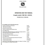 John Deere 748H Grapple Skidder Diagnostic Operation Test Manual TM10286