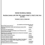 John Deere 310SJ TC 410J TC Backhoe Loader Repair Technical Manual TM10853