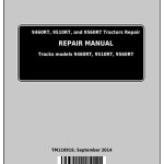 John Deere 9460RT 9510RT 9560RT Tractor Repair Manual TM110919