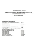 John Deere 744K 4WD Loader Repair Technical Manual TM11745