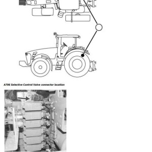 John Deere 8245R 8270R 8295R 8320R 8335R 8345R 8370R 8400R Tractor Diagnostic Test Manual TM119019