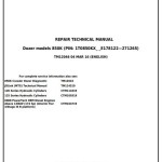 John Deere 850K Crawler Dozer Repair Technical Manual TM12046