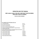 John Deere 724K 4WD Loader Diagnostic Operation Test Manual TM12110