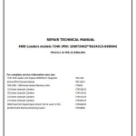 John Deere 724K Loader Repair Technical Manual TM12111