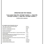 John Deere 703JH 753JH 759JH Track Harvester Diagnostic Operation Test Manual TM12382