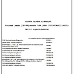 John Deere 710K Backhoe Loader Repair Technical Manual TM12512