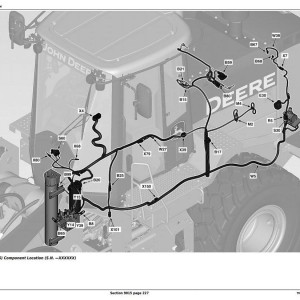 John Deere 644K Hybrid 4WD Loader Operation Test Manual TM12707