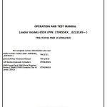 John Deere 655K Crawler Loader Diagnostic Operation Test Manual TM12720