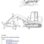 John Deere 75G Excavator Repair Technical Manual TM12876