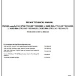 John Deere 318E 319E 320E 323E Skid Steer Compact Track Loader Repair Technical Manual TM13012X19