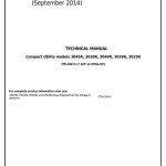John Deere 3033R 3038R 3039R 3045R 3046R Compact Utility Tractor Diagnostic Repair Manual TM130619
