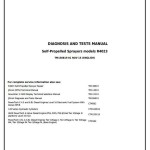 John Deere R4023 Self-Propelled Sprayer Diagnostic Test Manual TM130819
