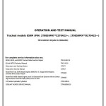 John Deere 859M Tracked Feller Buncher Operation Test Manual TM13182X19