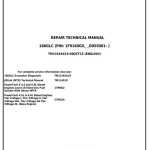 John Deere 160GLC Excavator Repair Technical Manual TM13193X19