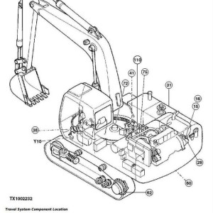John Deere 380GLC Excavator Diagnostic Technical Manual TM13204X19