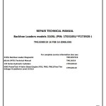 John Deere 310SL Backhoe Loader Repair Technical Manual TM13298X19