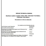 John Deere 315SL Backhoe Loader Repair Technical Manual TM13302X19