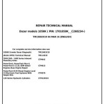 John Deere 1050K Crawler Dozer Repair Technical Manual TM13602X19
