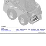 John Deere 316GR 318G Skid Steer Loader Operation Test Technical Manual TM13856X19