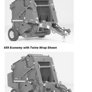 John Deere 459 Economy Round Balers Technical Manual TM140619