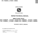 John Deere 950K Crawler Dozer Repair Technical Manual TM14165X19