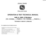 John Deere 848L-II 948L-II Skidder Diagnostic Operation Test Manual TM14335X19