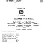 John Deere 640L-II 648L-II 748L-II Skidder Repair Technical Manual TM14338X19