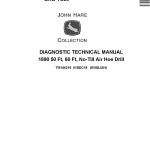 John Deere 1890 50 Ft 60 Ft No-Till Air Hoe Drill Diagnostic Test Manual TM144319