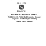 John Deere R4030 R4038 R4045 Self-Propelled Sprayer Diagnostic Test Manual TM145819