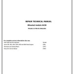 John Deere Wheeled Feller Buncher 643D Repair Technical Manual TM1482
