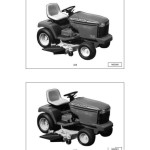 John Deere 325 345 Lawn Garden Tractor Technical Manual TM1574