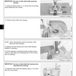 John Deere 322 330 332 430 Lawn Garden Tractor Technical Manual TM1591