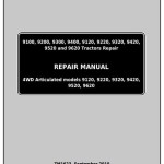 John Deere 9100 9200 9300 9400 9120 9220 9320 9420 9520 9620 Tractor Repair Manual TM1623