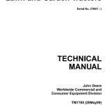 John Deere 325 345 335 Lawn Garden Tractor Technical Manual TM1760