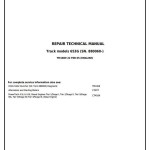 John Deere 653G Feller Buncher Repair Technical Manual TM1869