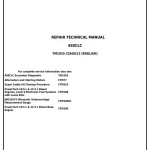 John Deere 450CLC Excavator Repair Technical Manual TM1925