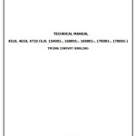 John Deere 4510 4610 4710 Compact Utility Tractor Technical Manual TM1986