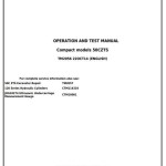 John Deere 50Czts Excavator Diagnostic Operation Test Manual TM2056