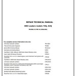 John Deere 744J 824J 4WD Loader Repair Technical Manual TM2084