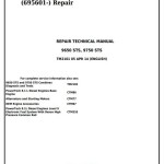 John Deere 9650STS 9750STS Combine Repair Technical Manual TM2101