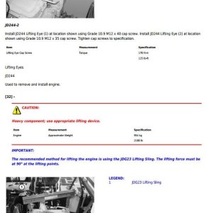 John Deere 240DLC 270DLC Excavator Technical Manual TM2323