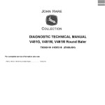 John Deere V451G V451M V461M Round Baler Diagnostic Technical Manual TM302119
